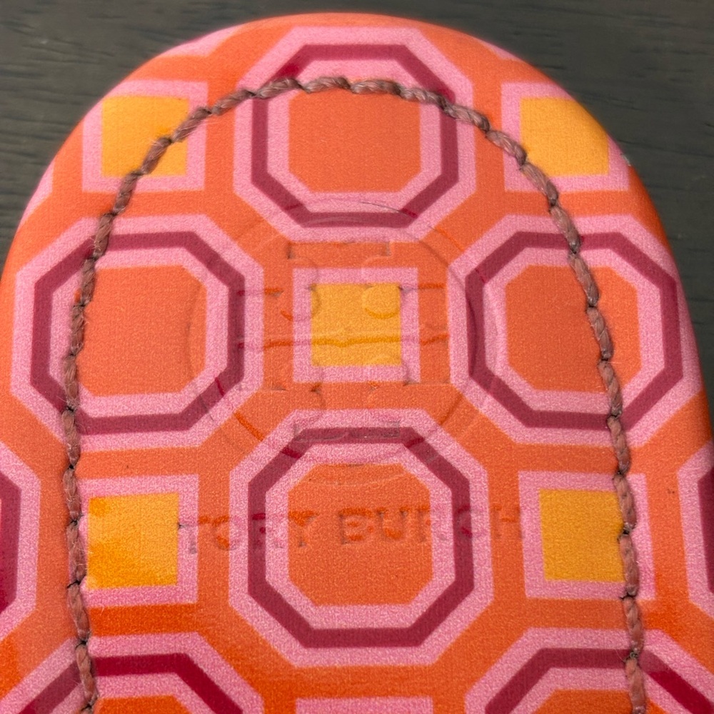 Tory Burch Red and Orange Sandals - Picture 6 of 7